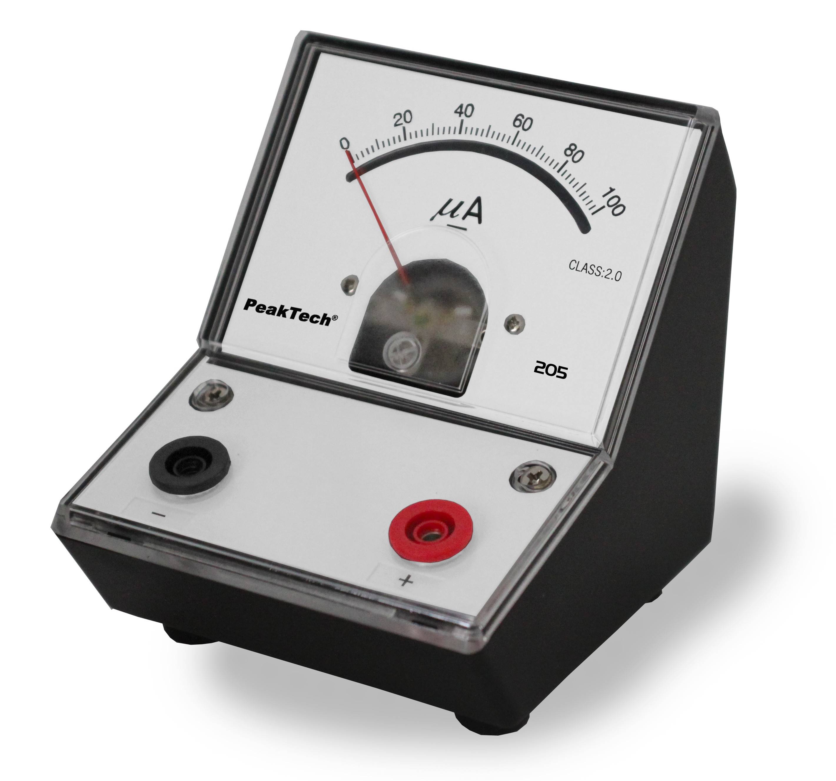 Analog-Amperemeter 0 - 100 µA (ED-205 0-100)