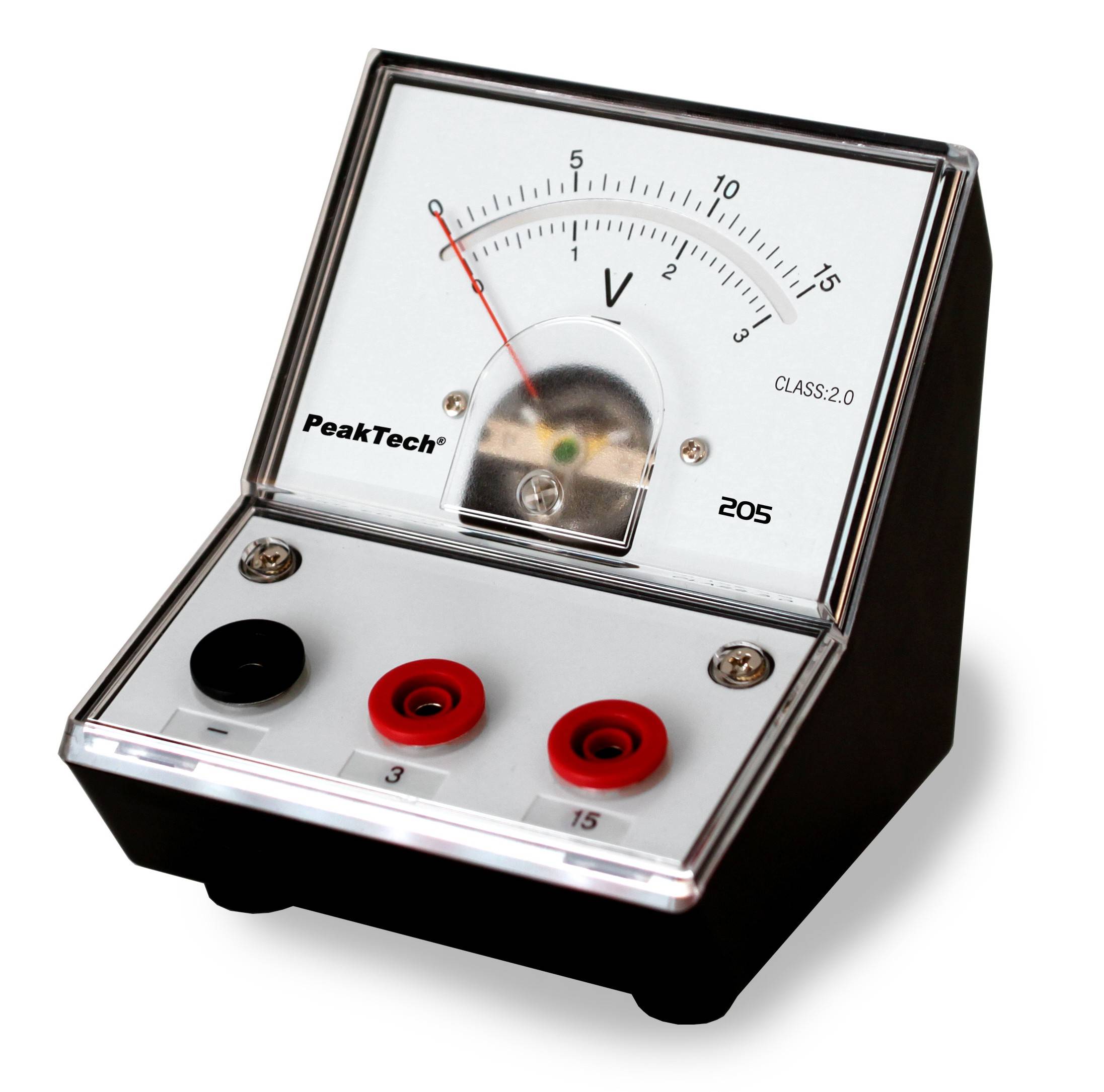 Analog-Voltmeter 0 - 3 V - 15 (ED-205 3-15V)