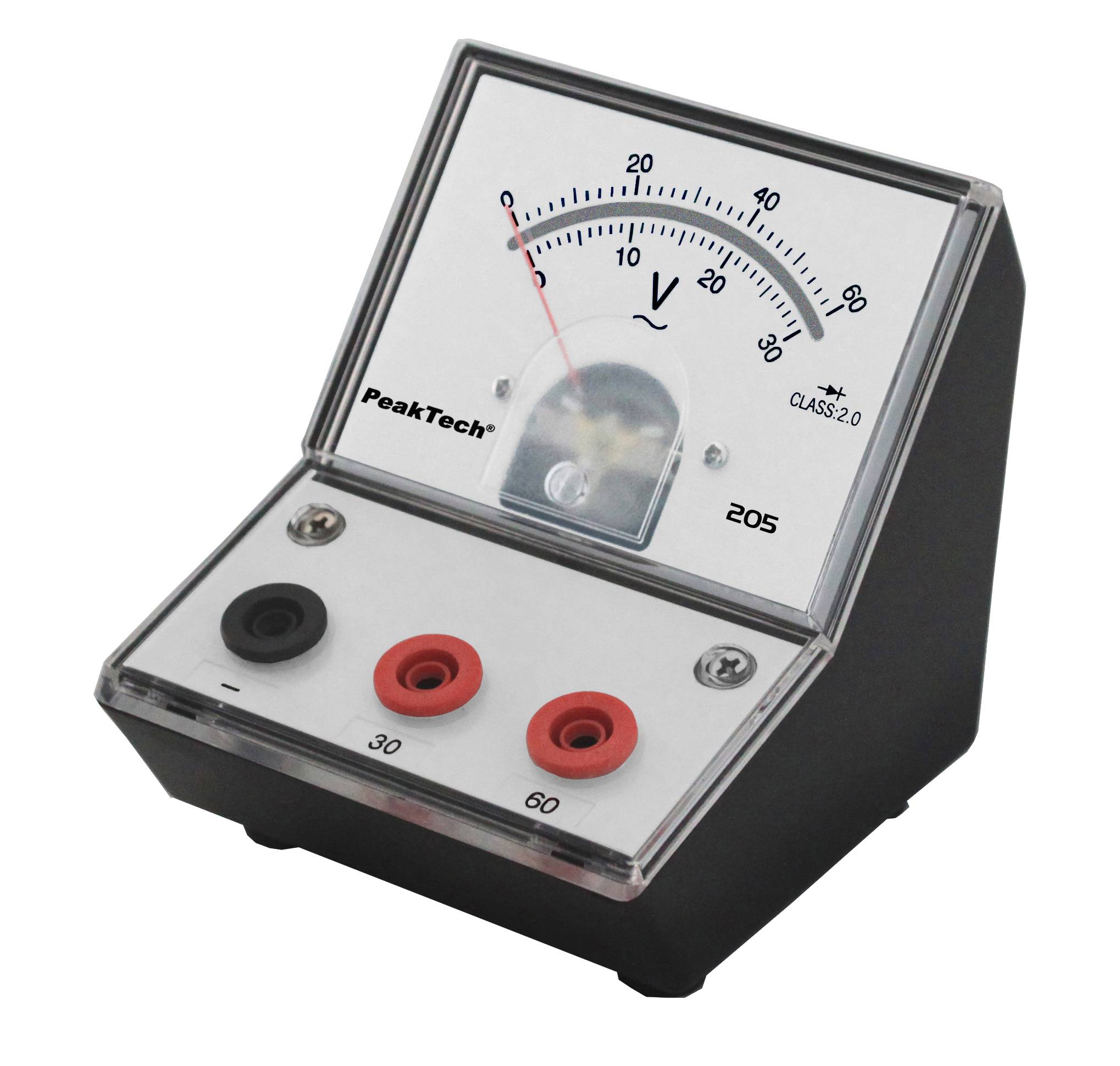 Analog Voltmeter 0 - 30 V - 60 V AC (ED-205 30-60V)