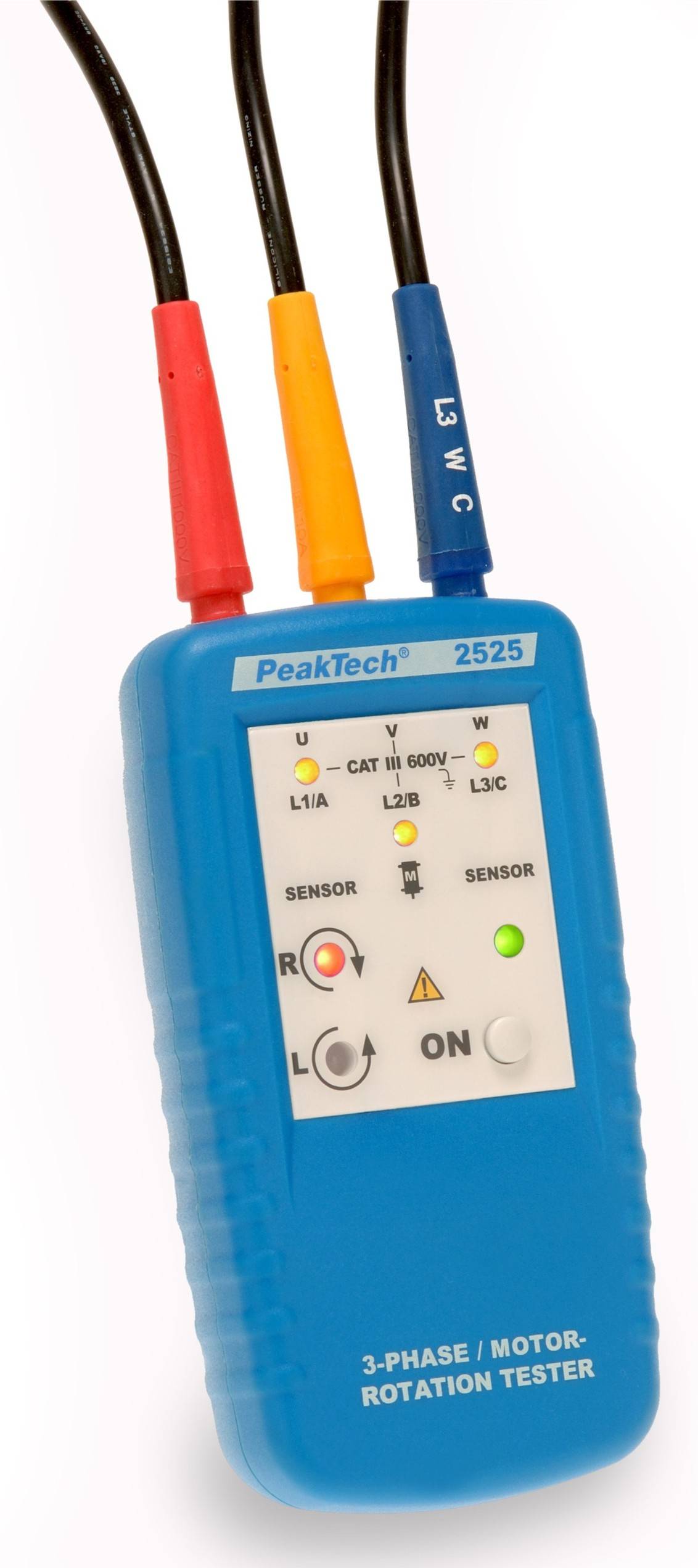 3-Phasen Drehrichtungsanzeiger mit LED Anzeige