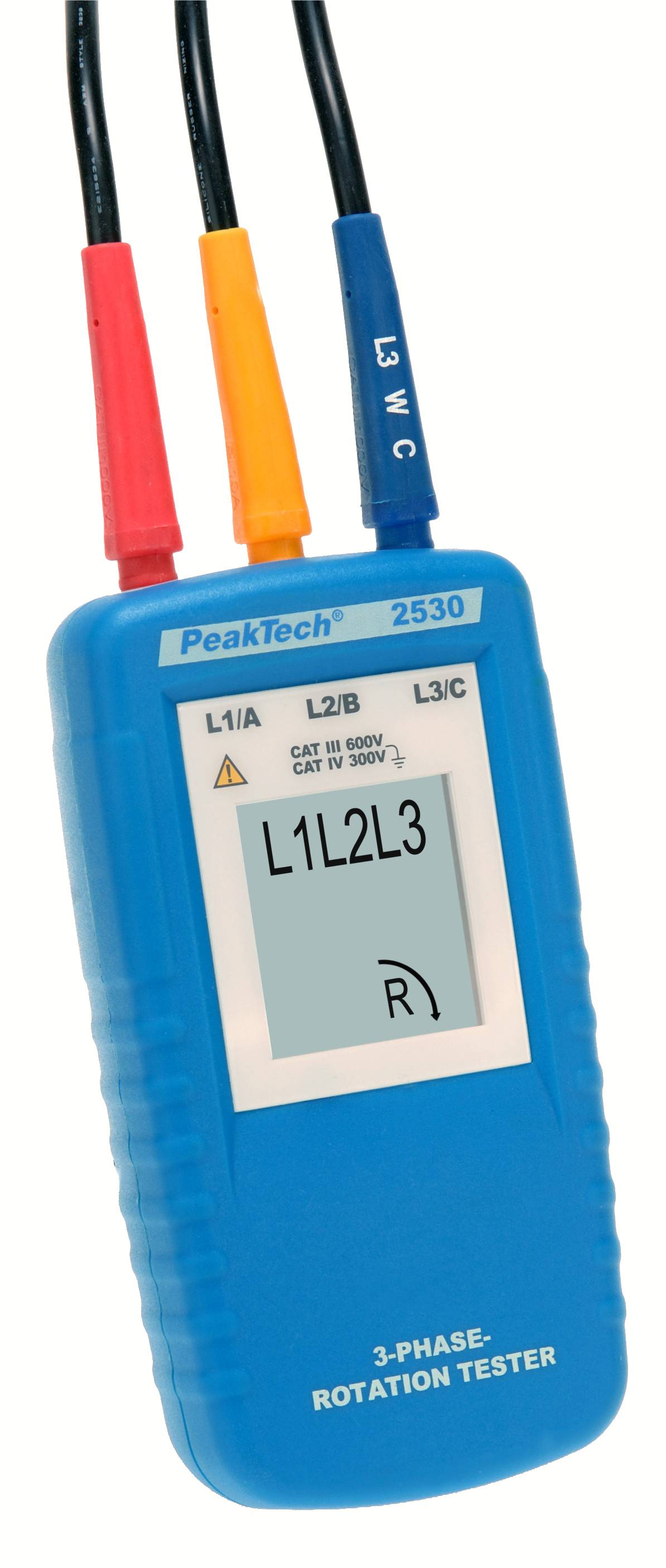 3-Phasen Drehrichtungsanzeiger mit LCD Anzeige