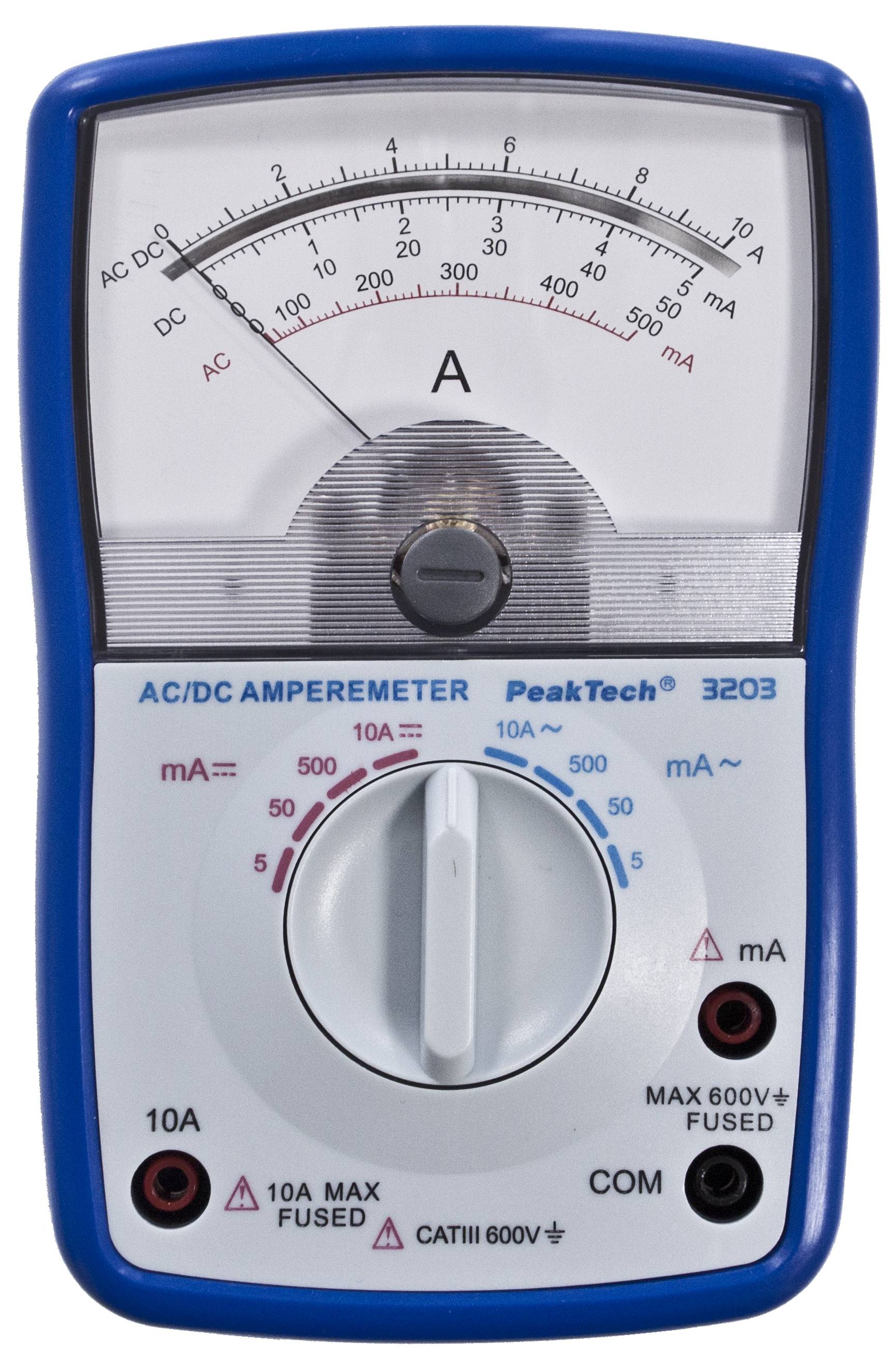 Analoges Amperemeter ~ 10 A AC/DC