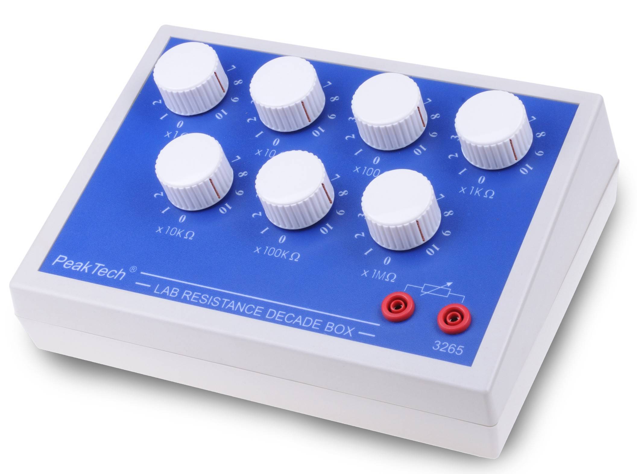 Widerstandsdekade ~ 1 Ohm bis 10MOhm