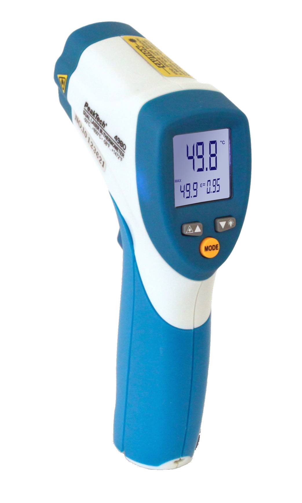 IR-Thermometer ~ -50 ... +800°C ~ 20 : 1 ~ mit Dual-Laser