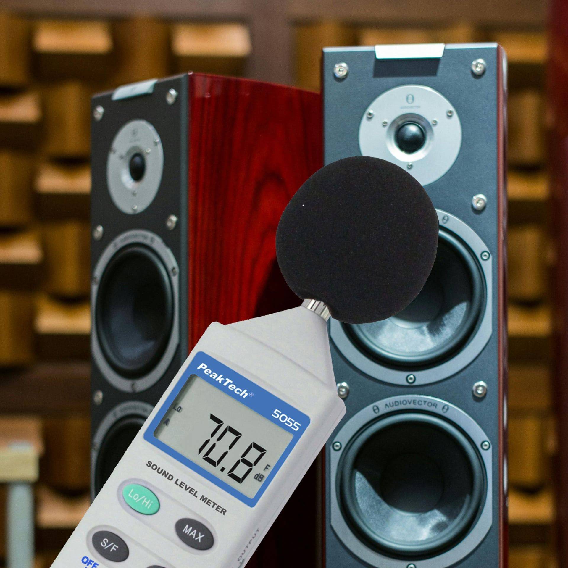 PEAKTECH Schallpegelmessgerät P 5055, 2.000 Counts