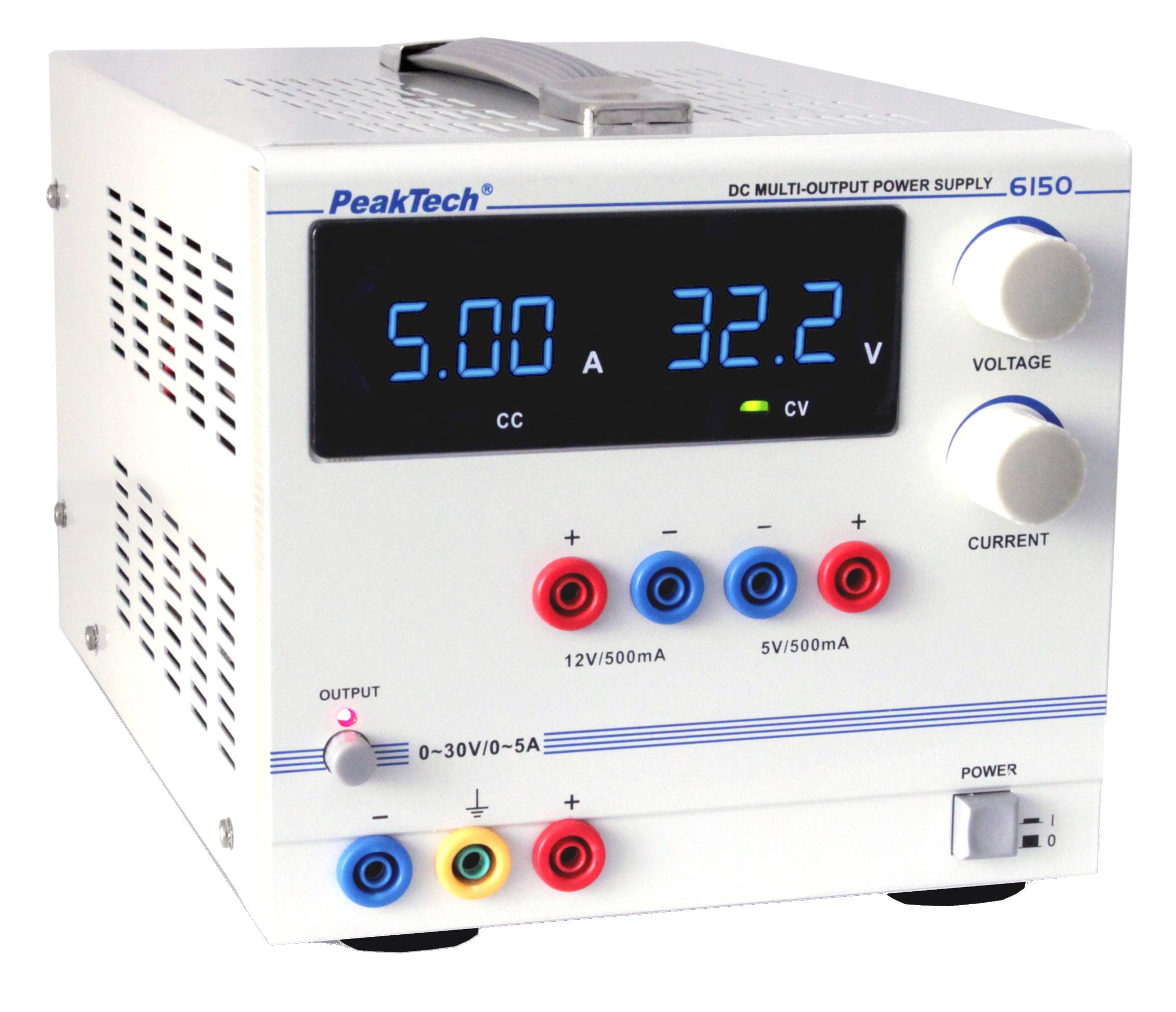 DC Linear Labornetzgerät ~ 0 - 30 V / 0 - 5 A