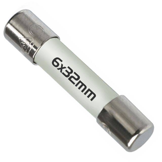 Feinsicherung ~ 0,5 A /1000 V ~ 6,3 x 32 mm ~ super flink (FF)