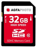 AgfaPhoto Speicherkarte SDHC 10427 High Speed Class 10 UHS-1 32GB