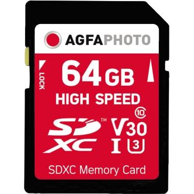 AgfaPhoto - Flash-Speicherkarte - 64 GB - Class 10