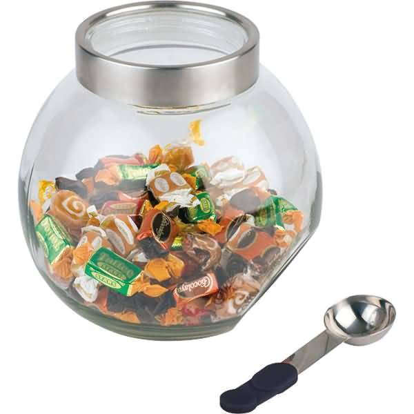 Vorratsdose 636 Durchmesser 20cm 3l Glas +Löffel