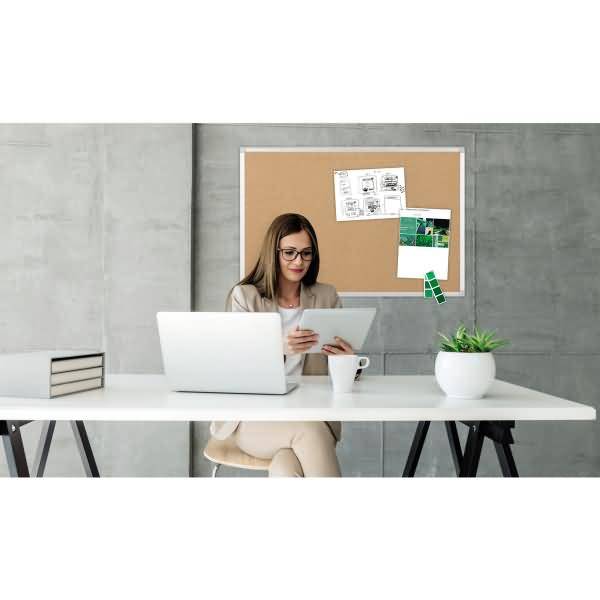 Korktafel Earth CA211790 240x120cm Aluminiumrahmen