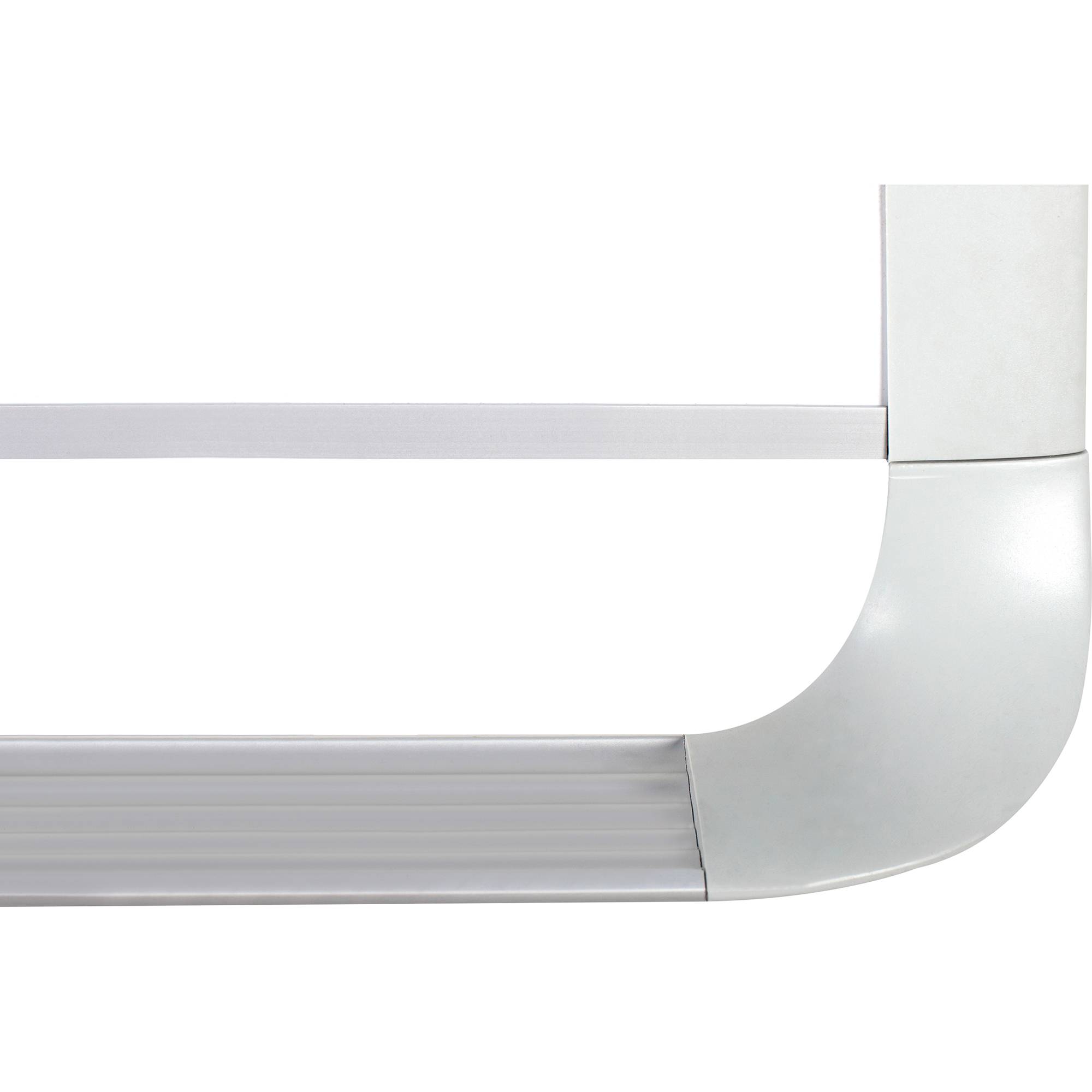 Bi-office Whiteboard Shiny Grey MVI050406 emailliert 120x90cm