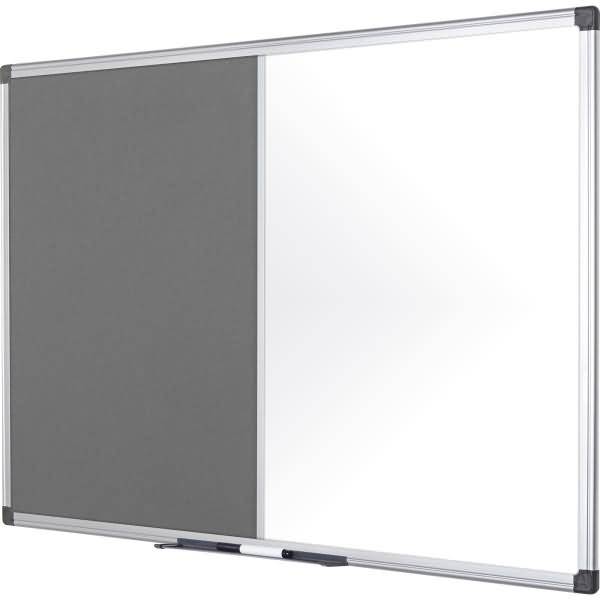 Kombitafel Maya XA0328170 Filz/magnetisch 90x60cm grau