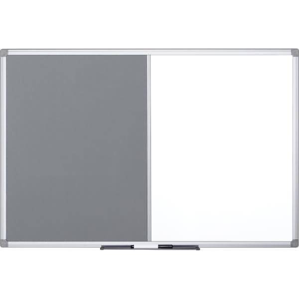 Kombitafel Maya XA0528170 Filz/magnetisch 120x90cm grau