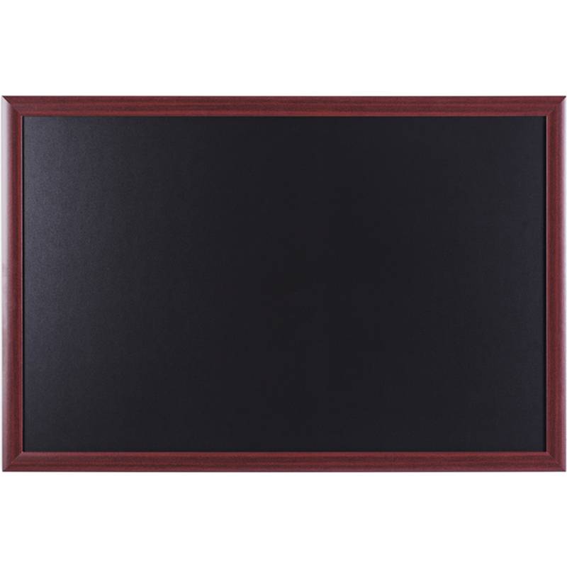 Bi-Office Kreidetafel, Rahmen in Kirschoptik, 900 x 600 mm