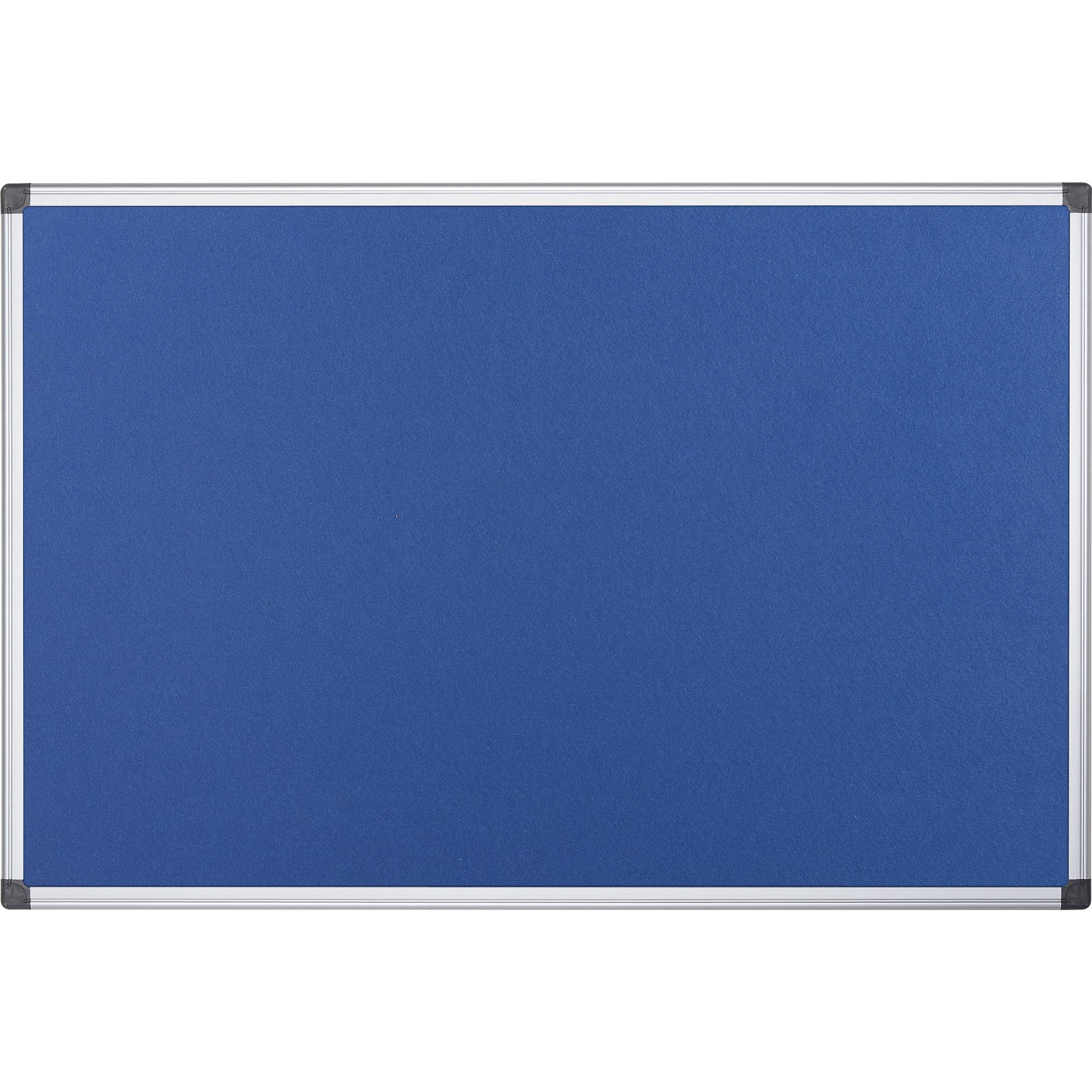 Pinnwand Maya FA2143170 Aluminiumrahmen Filz 240x120cm blau