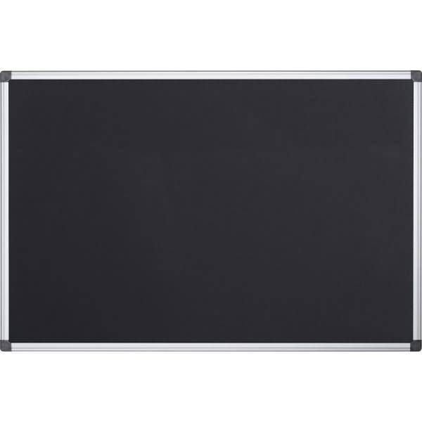 Pinnwand Maya FA3809170 Aluminiumrahmen Filz 120x120cm schwarz