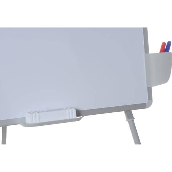Flipchart EA23060433 Dreibein magnetisch 70x100cm lichtgrau