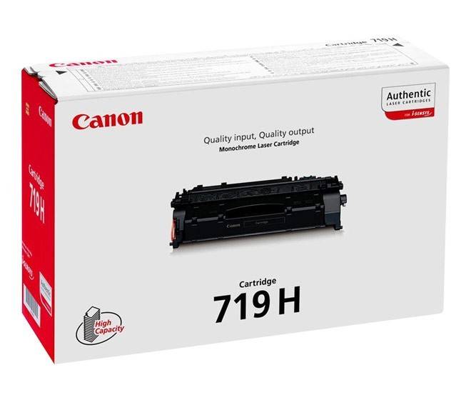 Canon 719H Hochkapazitäts-Monochromer Laserdrucker-Toner, mit Betonung auf „Qualitative Eingabe, Qualitative Ausgabe.