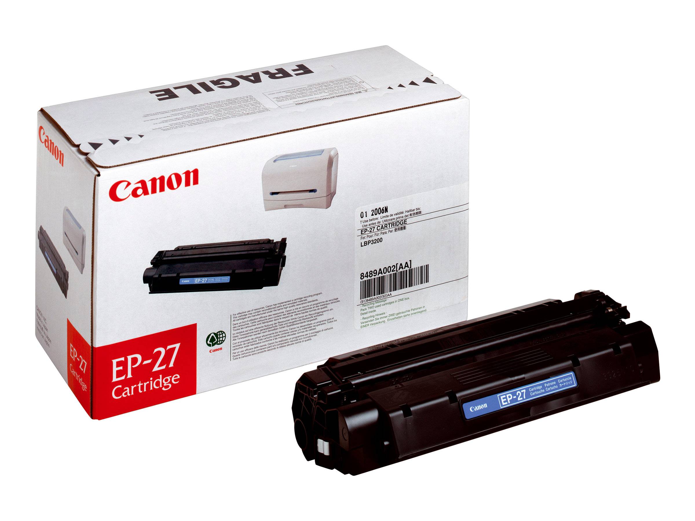 Canon EP-27 - Schwarz - Original - Tonerpatrone