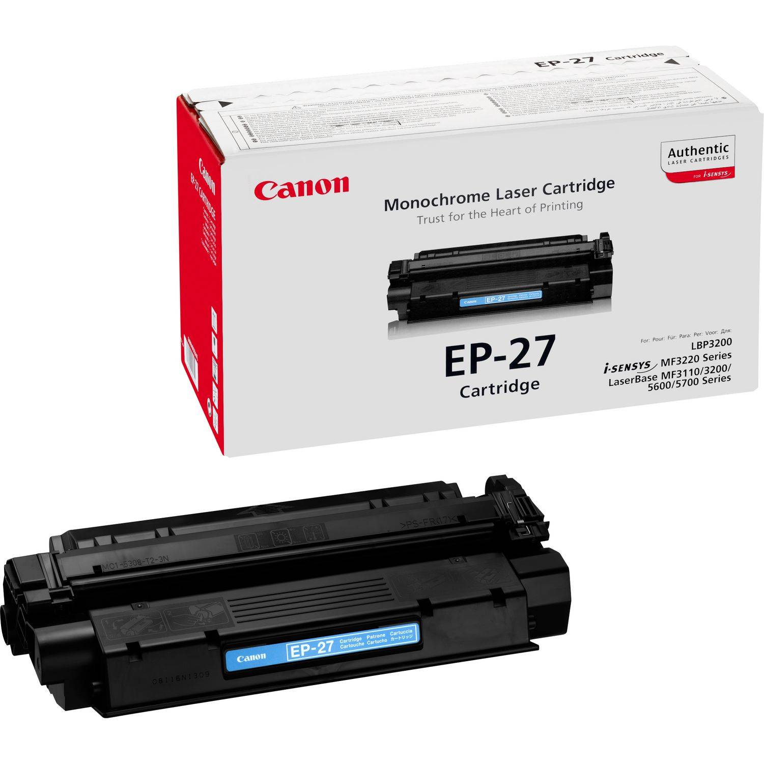 Canon EP-27 - Schwarz - original - Tonerpatrone