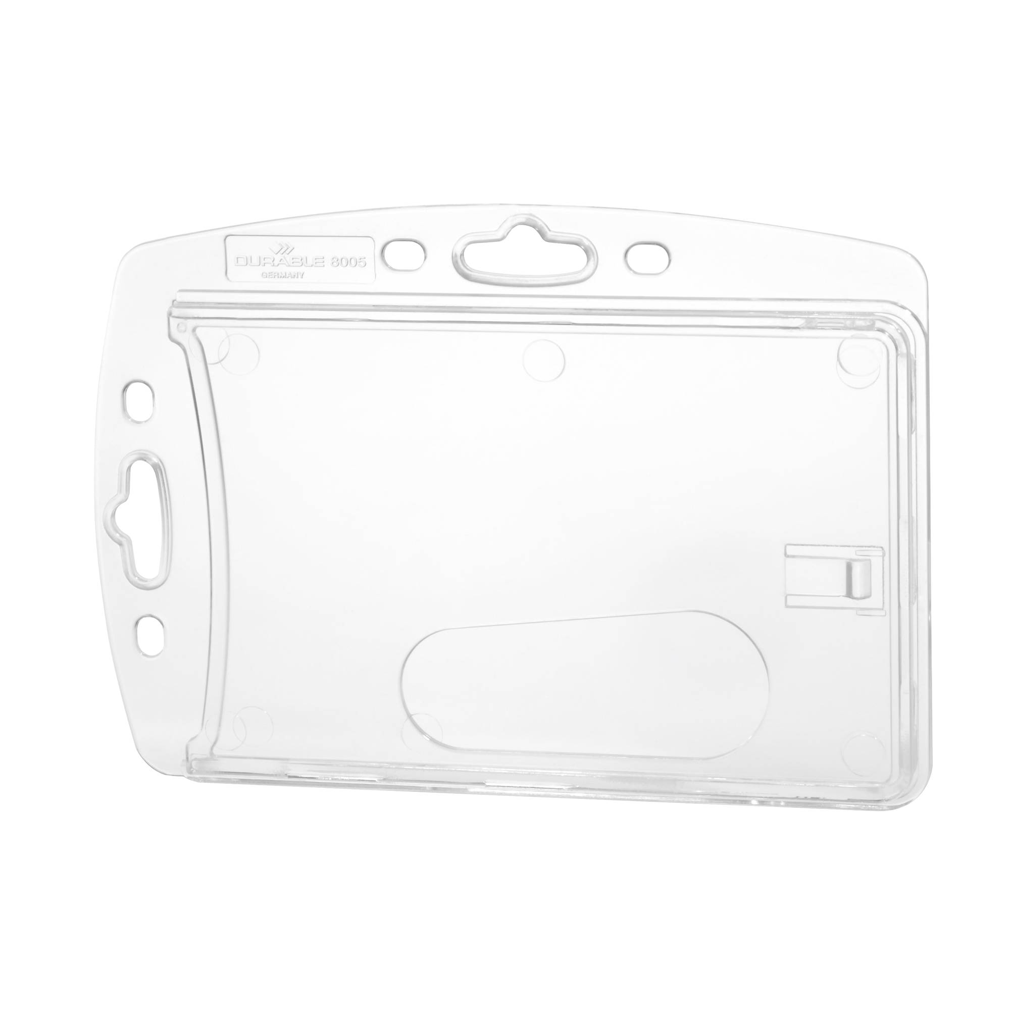 DURABLE Namensschild 892419 Doppelbox transparent 10St.