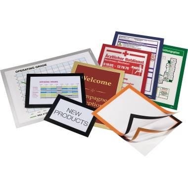 DURABLE Magnetrahmen DURAFRAME 487303 DIN A3 rot 2 St./Pack.