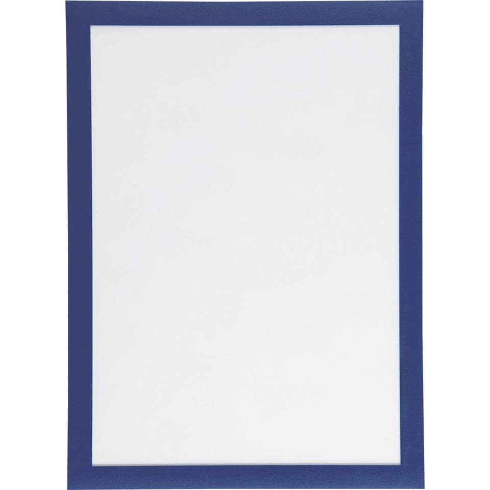 DURABLE Informationsrahmen DURAFRAME, dunkelblau, selbstklebend,A3, 2/VE