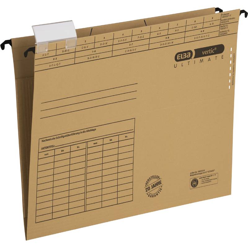ELBA Hängeaktenmappe vertic ULTIMATE, A4, seitl. 2 Klappen