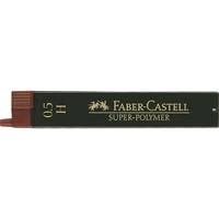 Faber-Castell Super-Polymer 9065 - Bleistiftmine - Superpolymer - H - Intense Black - 0.5 mm (Packung mit 12)