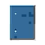 Falken Umlaufmappe 80004179 DIN A4 2 Sichtlöcher Karton blau