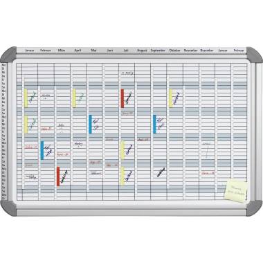 Franken Projektplaner EU5000 91x60cm 14Monate silber - Artikel: 150138300