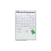 FRANKEN Planungstafel X-tra!Line, Monatskalender, 5 Wochen (B)900 x (H)600 mm, Tagesfeld: 75 x 80 mm, Notizfeld:
