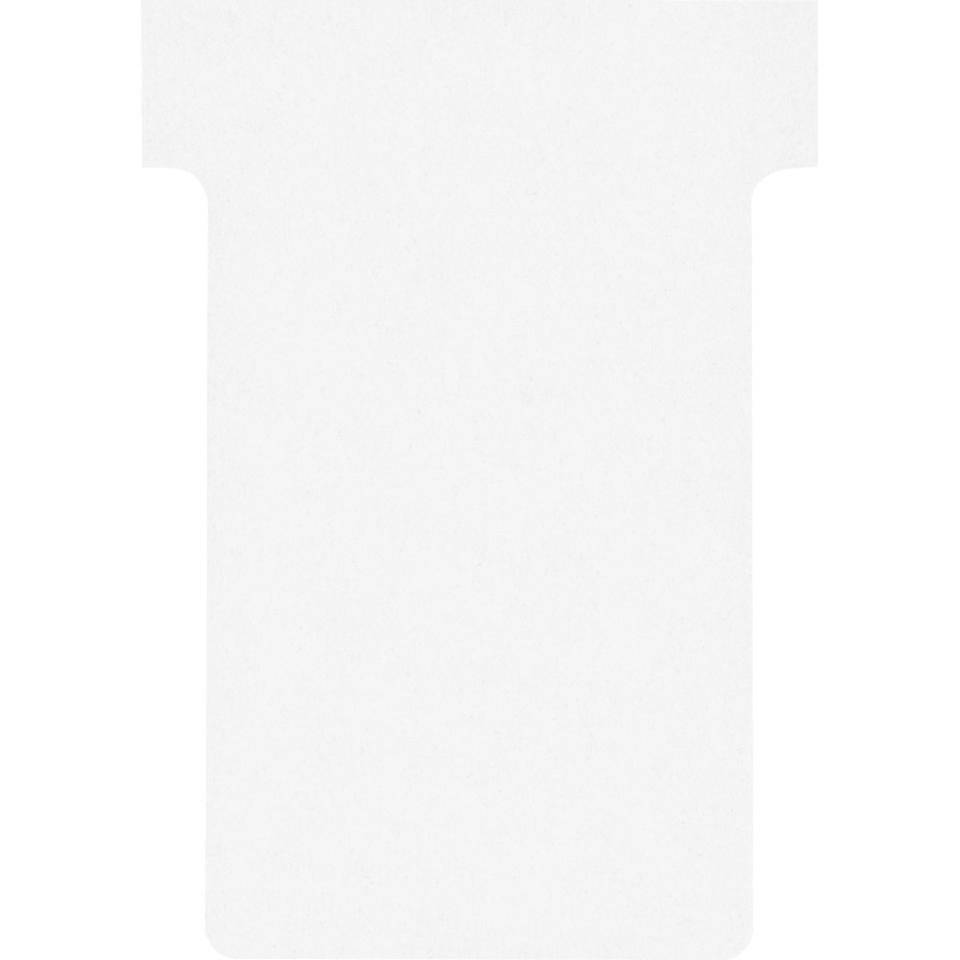 FRANKEN T-Karte, für FRANKEN-Kartentafel, weiß, Altpapier, 84x48mm (Gr.2), 100/VE