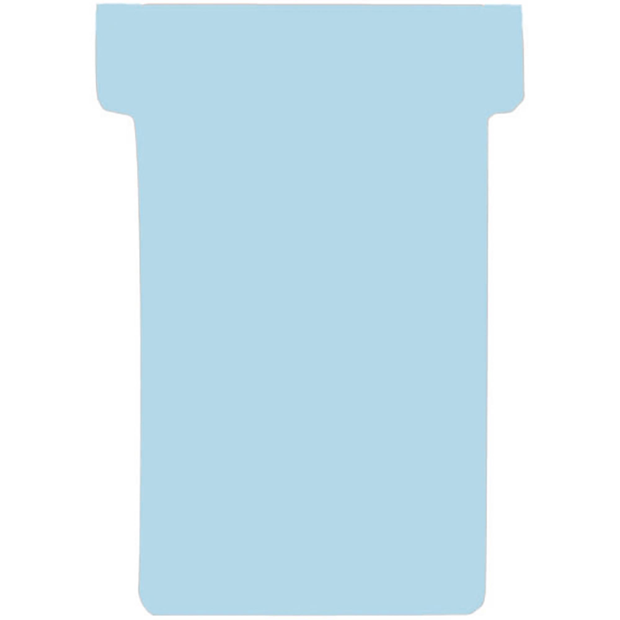 Franken T-Karte TK218 Größe2 84x48mm hellblau 100 St./Pack.