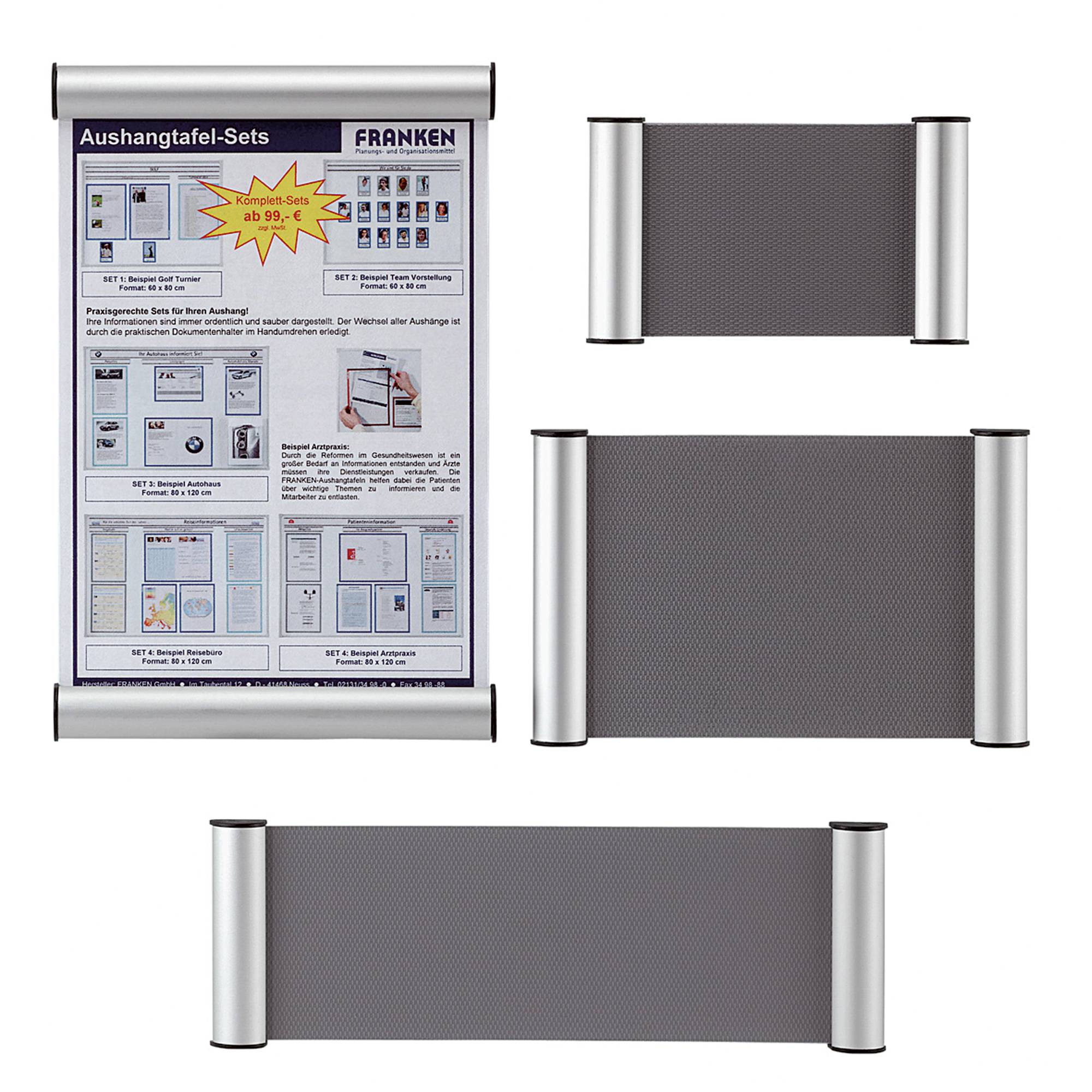 Franken Türschild Clip BS0603 245x155mm