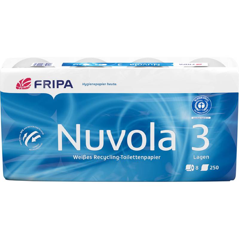 Fripa Toilettenpapier Nuvola, 3-lagig, hochweiß