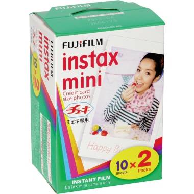 Fujifilm Sofortbildfilm instax mini 16567828 2x10 Bl./Pack.
