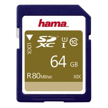 Hama - Flash-Speicherkarte - 64 GB - UHS Class 1 / Class10