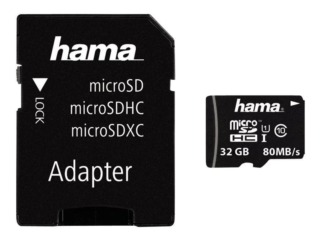 Hama - Flash-Speicherkarte (SD-Adapter inbegriffen)