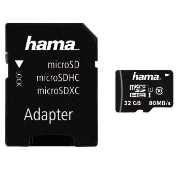 Hama - Flash-Speicherkarte (SD-Adapter inbegriffen)