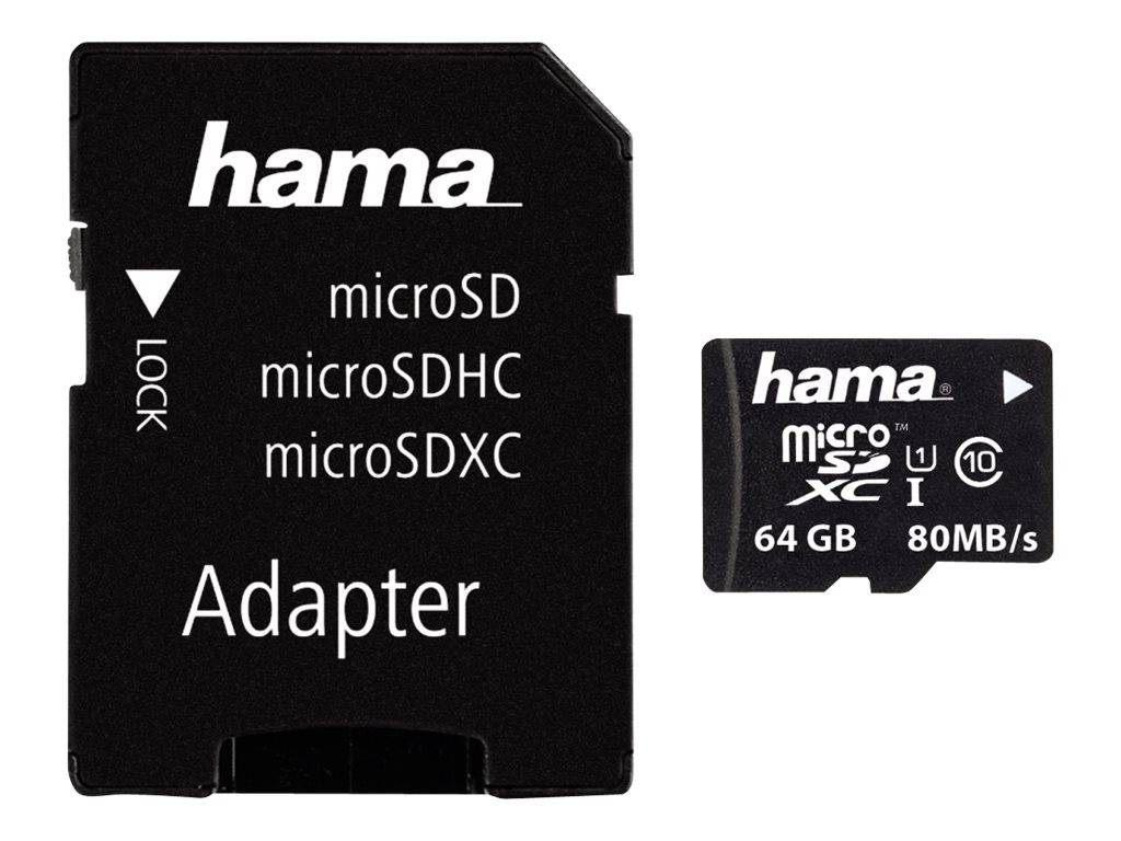 Hama - Flash-Speicherkarte (SD-Adapter inbegriffen)