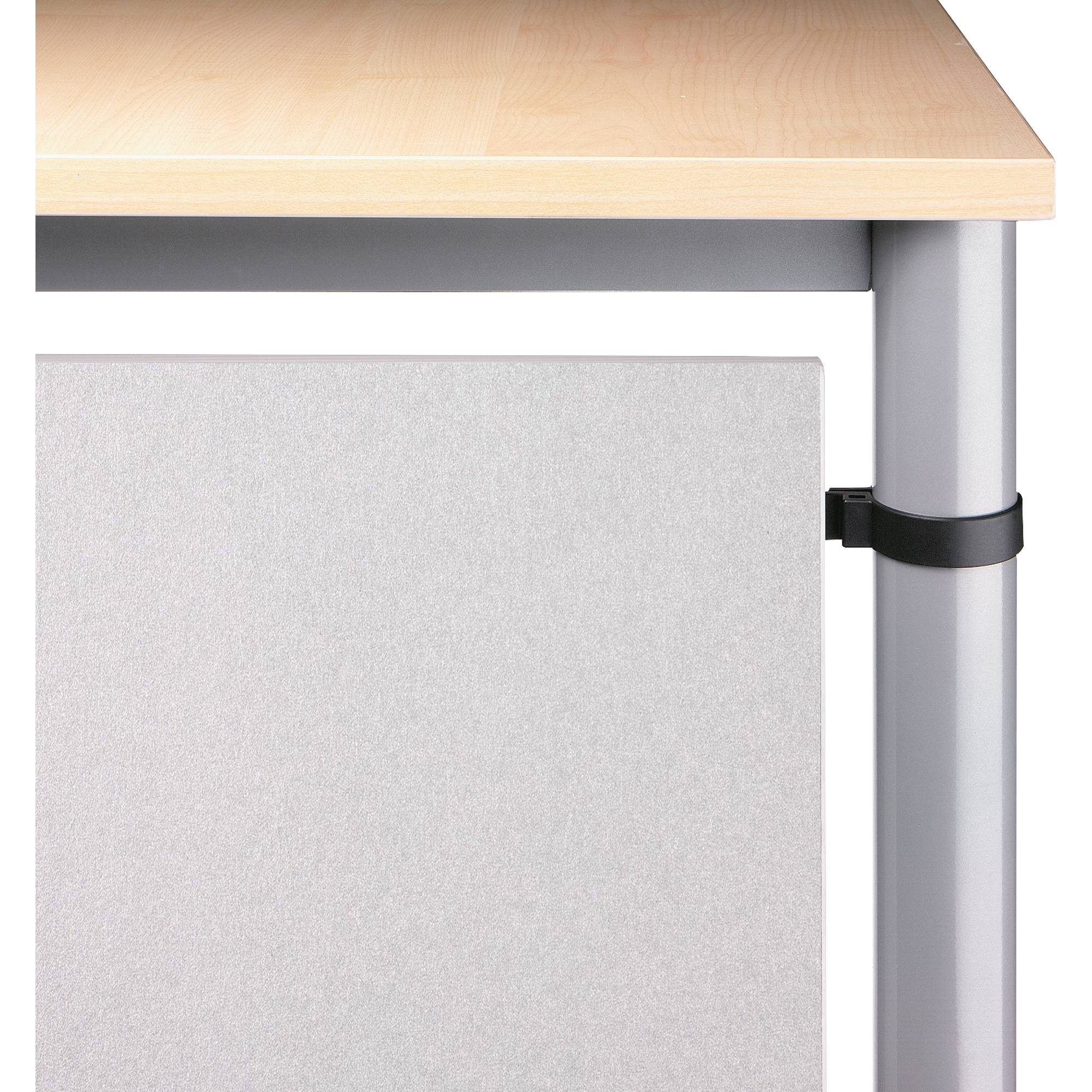 Hammerbacher Rückwandverkleidung VHR90/S 103x40x1,9cm silber