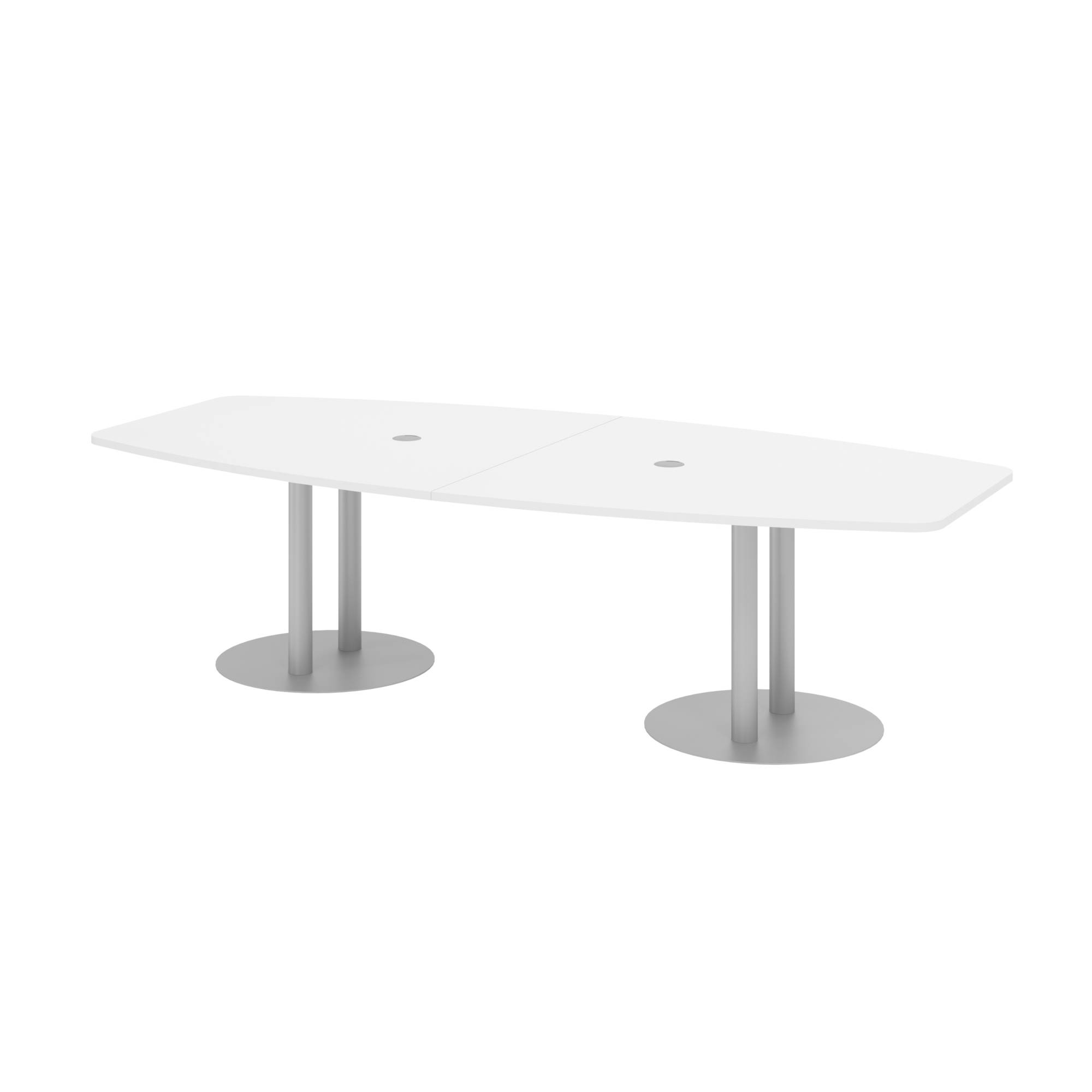 Hammerbacher Konferenztisch VKT28S/W/S 280x130cm