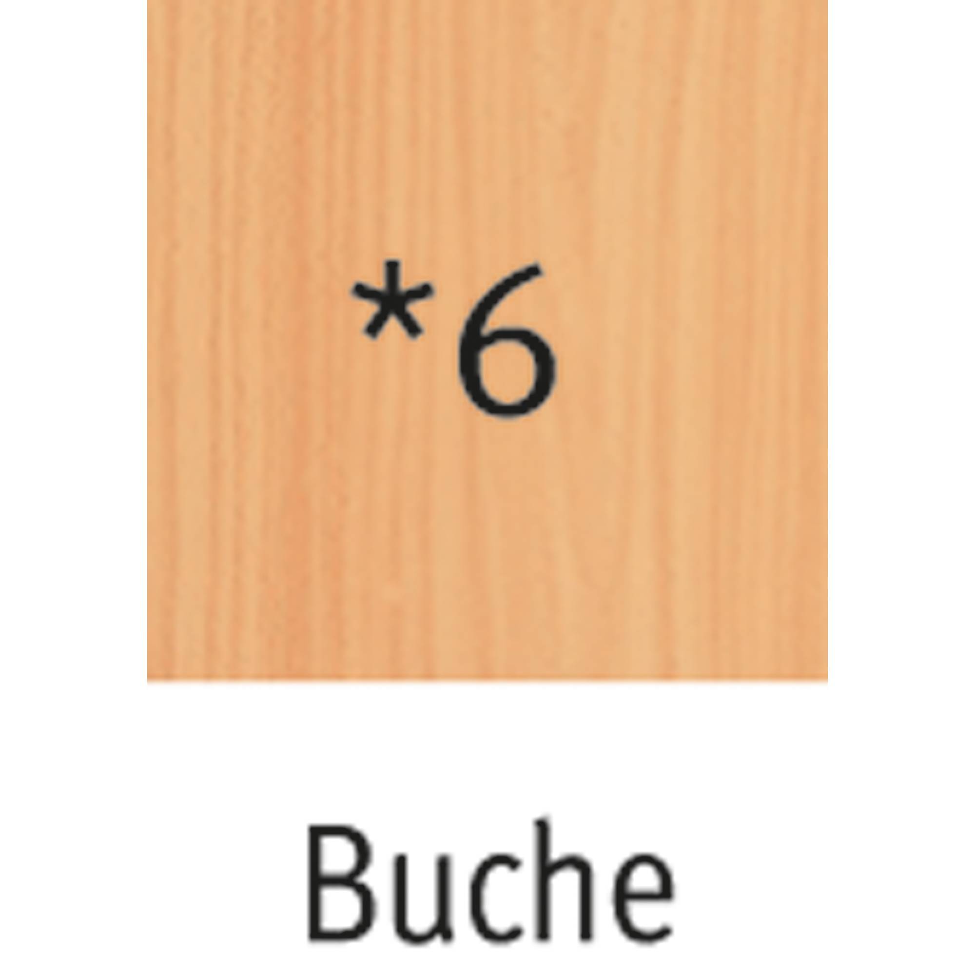 Hammerbacher Registraturschrank V7300/6/6/SG 5OH buche/buche