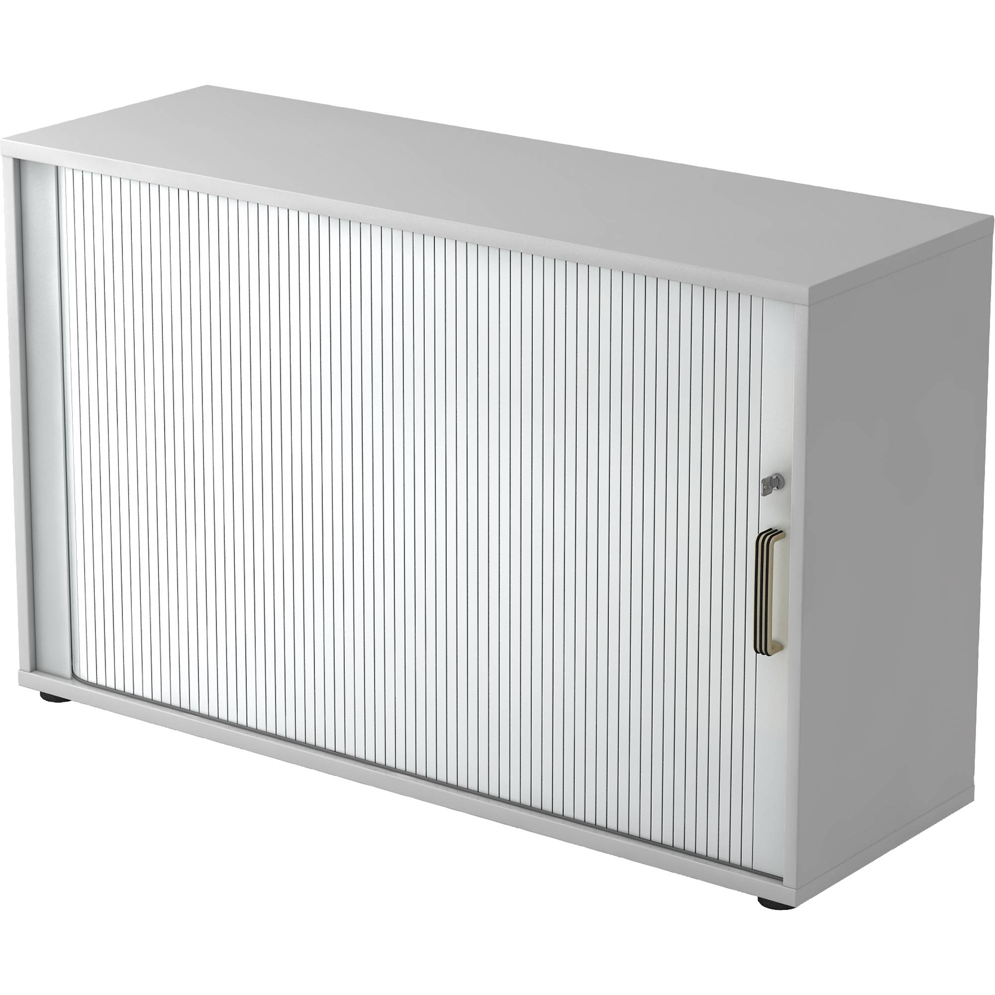 Hammerbacher Querrollladenschrank V1732S/5/S/SG 2OH gr/si