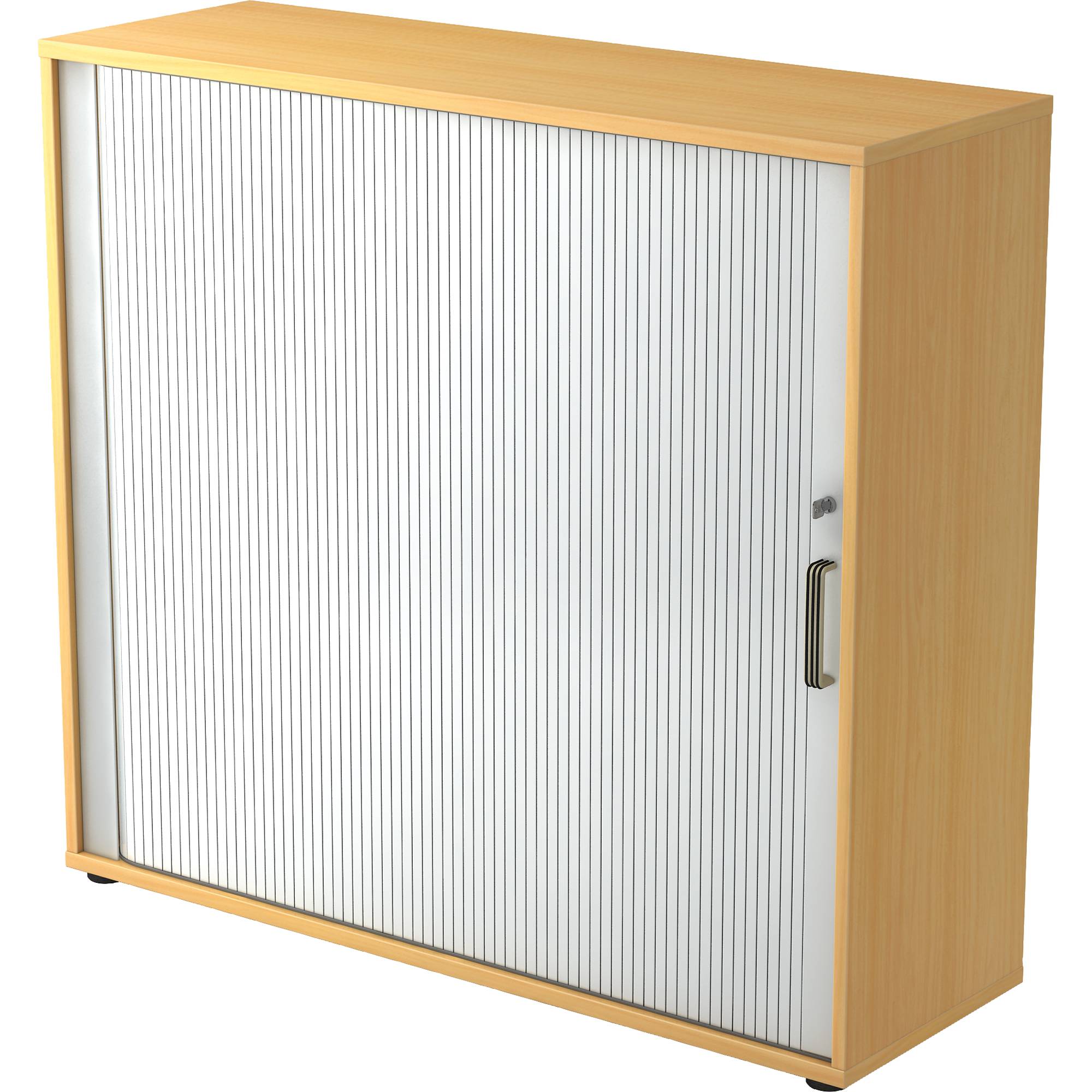 Hammerbacher Querrollladenschrank V1733S/6/S/SG 3OH bu/si