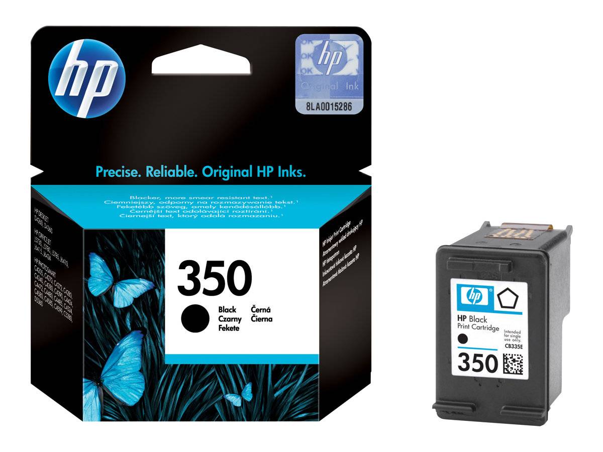HP 350 - 4.5 ml - Schwarz - Original - Tintenpatrone