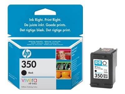 HP 350 - 4.5 ml - Schwarz - Original - Tintenpatrone