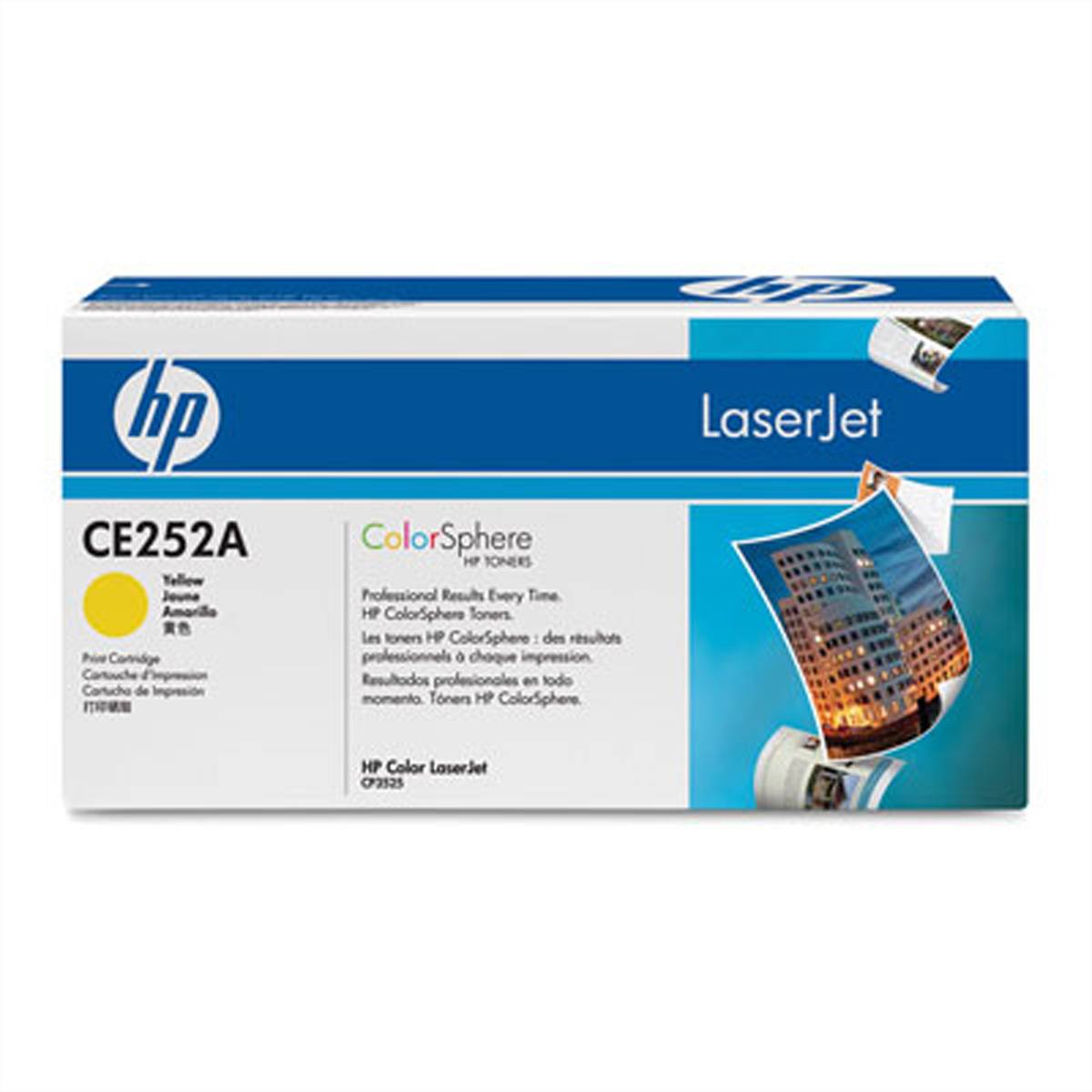 HP 504A - Gelb - Original - LaserJet - Tonerpatrone (CE252A)